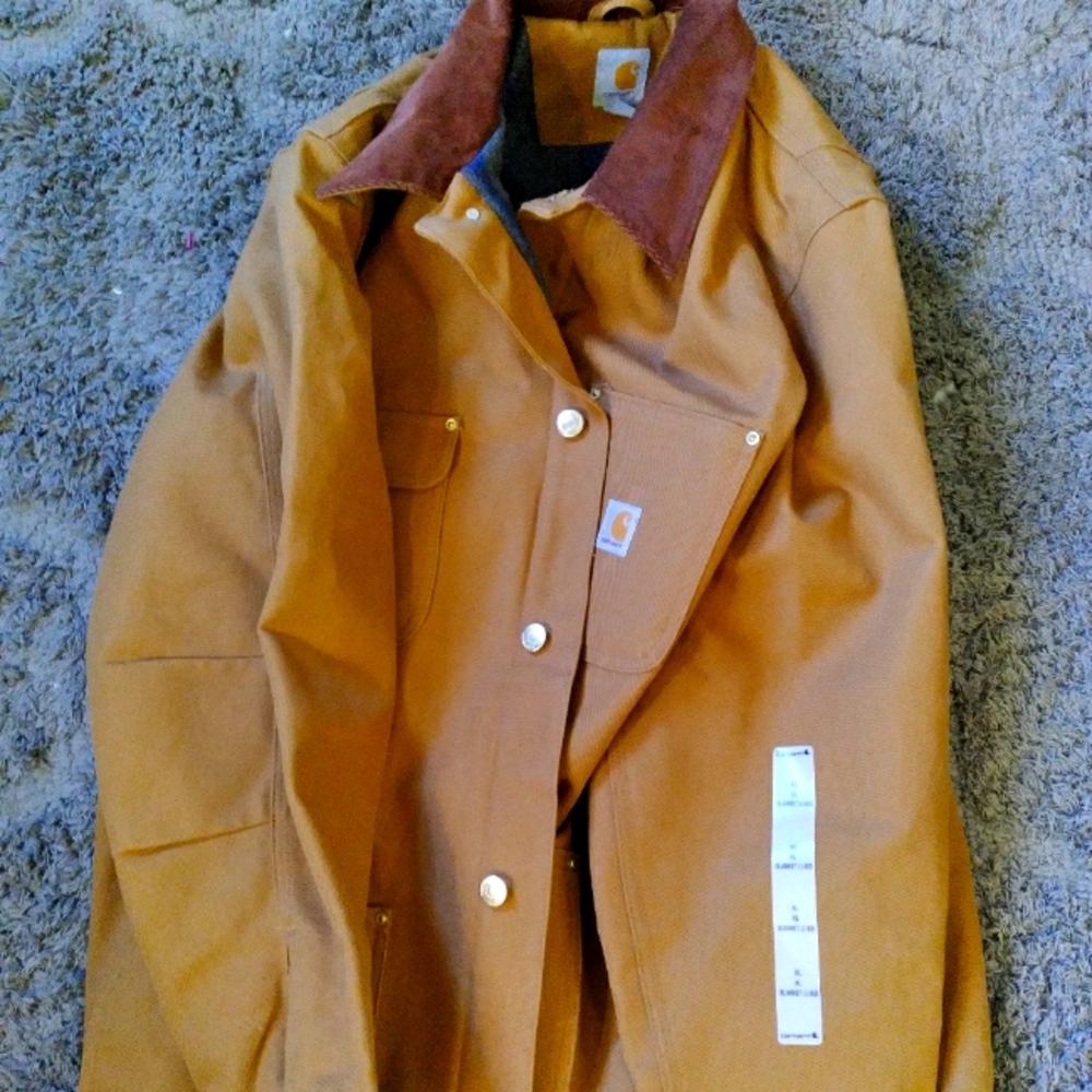 XL Mens Carhartt blanket lined jacket. New never worn, just tried on. 👍